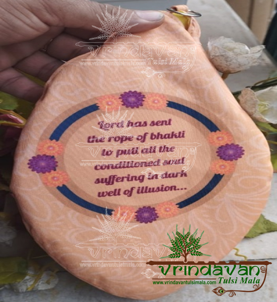 hare krishna beads bag